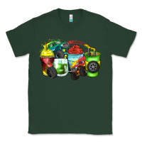 Sports Green monster truck coffee cups Classic Tee - Zillion Design Studio