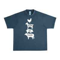 Midnight Navy Friend Not Food Urban Heavy Tee - Bettercallsaul