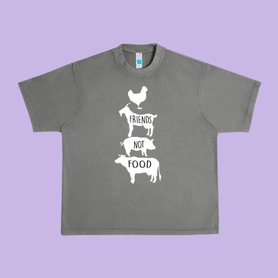 Friend Not Food Urban Heavy Tee Designed By Bettercallsaul