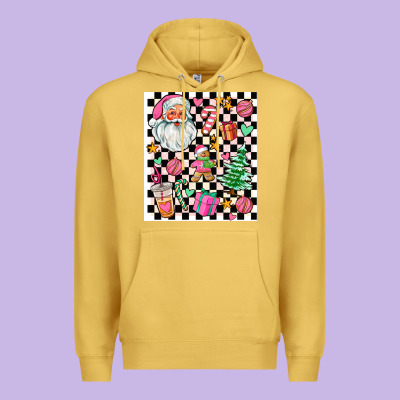 Pink Christmas Elementary Premium Hoodie Designed By Adodesignshop