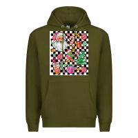 Army Green pink christmas elementary Premium Hoodie - AdoDesignShop