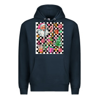 Navy pink christmas elementary Premium Hoodie - AdoDesignShop