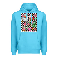 Ocean Blue pink christmas elementary Premium Hoodie - AdoDesignShop