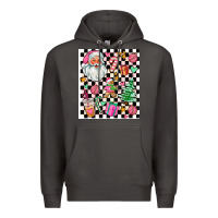 Smoke pink christmas elementary Premium Hoodie - AdoDesignShop