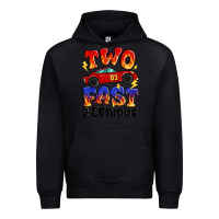 Black two fast two curious boys birthday racing car Urban Hoodie - MaliasSmallBusiness