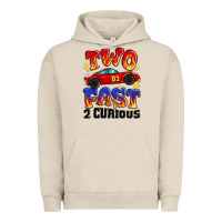 Pigment French Oak two fast two curious boys birthday racing car Urban Hoodie - MaliasSmallBusiness