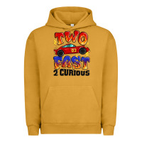 Pigment Peanut Butter two fast two curious boys birthday racing car Urban Hoodie - MaliasSmallBusiness
