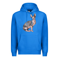 True Royal Sphynx Cat Premium Hoodie - LillyAllenDesigns