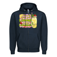 Navy when life gives you lemons make lemonade Zipper Hoodie - texasbilliewilder