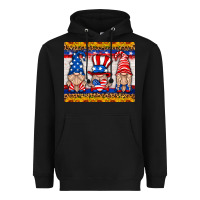 Black usa gnome mouse pad Heavyweight Hoodie - HRA Design Shop