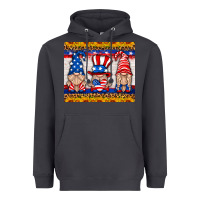 Usa Gnome Mouse Pad Heavyweight Hoodie | Teevron
