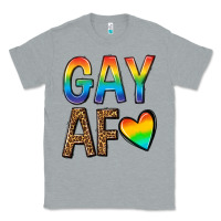 Heather Grey gay af Classic Tee - texasbilliewilder
