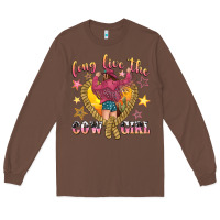 Chestnut long live the cowgirl Long Sleeve Tee - texasbilliewilder