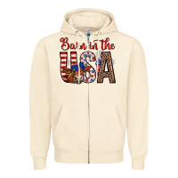Sandshell barn in the usa Zipper Hoodie - Zillion Design Studio