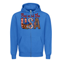 True Royal barn in the usa Zipper Hoodie - Zillion Design Studio