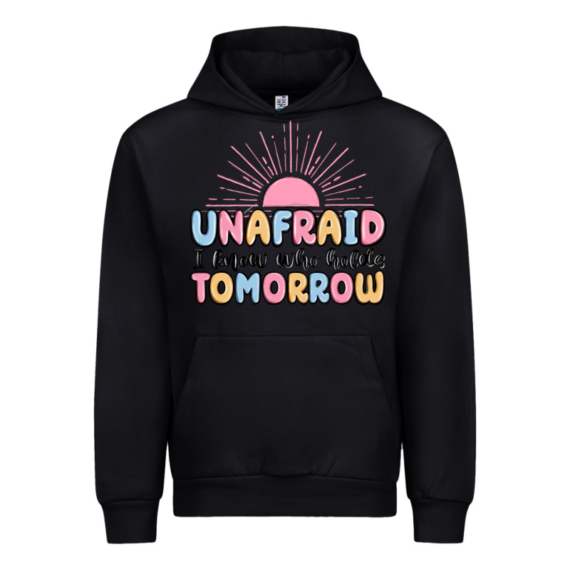 Unafraid I Know Who Holds Tomorrow Urban Hoodie by MaliasSmallBusiness | Teevron