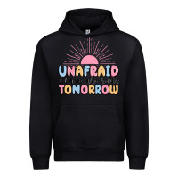 Black unafraid i know who holds tomorrow Urban Hoodie - MaliasSmallBusiness