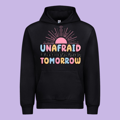 Unafraid I Know Who Holds Tomorrow Urban Hoodie Designed By Maliassmallbusiness