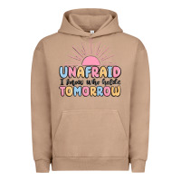 Pigment Burro unafraid i know who holds tomorrow Urban Hoodie - MaliasSmallBusiness