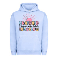Pigment Grape Ice unafraid i know who holds tomorrow Urban Hoodie - MaliasSmallBusiness