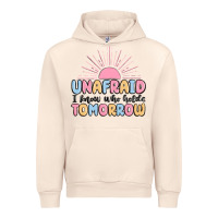 Sandshell unafraid i know who holds tomorrow Urban Hoodie - MaliasSmallBusiness