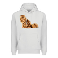 Dove Grey Persian Cat Premium Hoodie - LillyAllenDesigns