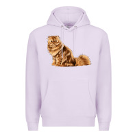 Lilac Persian Cat Premium Hoodie - LillyAllenDesigns