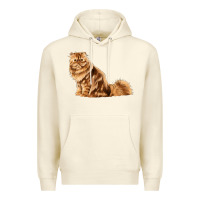 Sandshell Persian Cat Premium Hoodie - LillyAllenDesigns