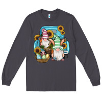 Smoke Easter Gnomes Egg Sunflowers Truck Long Sleeve Tee - RanaPortraitStore