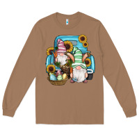Toasted Coconut Easter Gnomes Egg Sunflowers Truck Long Sleeve Tee - RanaPortraitStore
