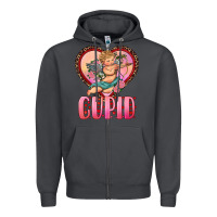 Smoke cupid heart Zipper Hoodie - RanaPortraitStore