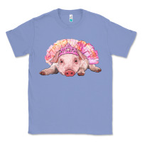 Colony Blue Balerina Baby Pig With Tutu Classic Tee - RanaPortraitStore