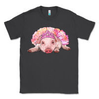 Smoke Balerina Baby Pig With Tutu Classic Tee - RanaPortraitStore