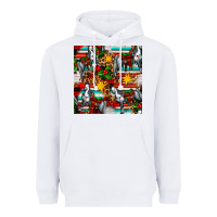 White christmas horse leopard tartan Heavyweight Hoodie - FaDigitalArtStudio