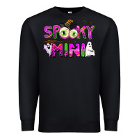 Black spooky mini Premium Sweatshirt - AdoDesignShop