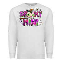 Oatmeal Heather spooky mini Premium Sweatshirt - AdoDesignShop