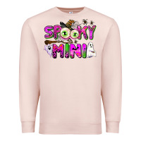 Pale Pink spooky mini Premium Sweatshirt - AdoDesignShop