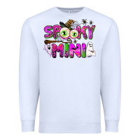 White spooky mini Premium Sweatshirt - AdoDesignShop