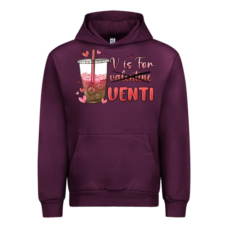 V Is For Valentine Venti Urban Hoodie by MaliasSmallBusiness | Teevron