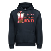 Navy v is for valentine venti Urban Hoodie - MaliasSmallBusiness