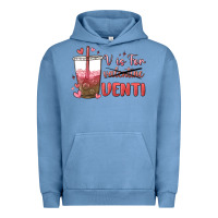 Pigment Pebble Blue v is for valentine venti Urban Hoodie - MaliasSmallBusiness