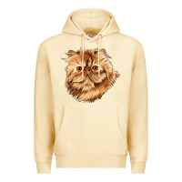 Pina Colada Persian Cat Face Premium Hoodie - LillyAllenDesigns