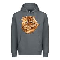 Rock Persian Cat Face Premium Hoodie - LillyAllenDesigns
