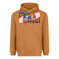 Meerkat usa gnome license plate Heavyweight Hoodie - HRA Design Shop