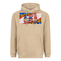 Mushroom usa gnome license plate Heavyweight Hoodie - HRA Design Shop