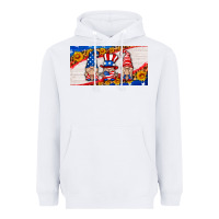 White usa gnome license plate Heavyweight Hoodie - HRA Design Shop
