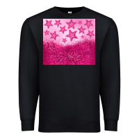 Black pink glitter star Premium Sweatshirt - JahusDesignShop