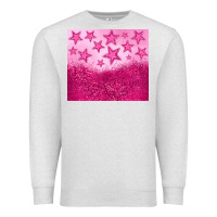 Oatmeal Heather pink glitter star Premium Sweatshirt - JahusDesignShop