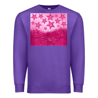 Purple pink glitter star Premium Sweatshirt - JahusDesignShop