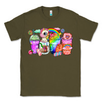 Army Green unicorn coffee cups Classic Tee - Zillion Design Studio